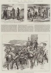 A aflição no oeste da Irlanda